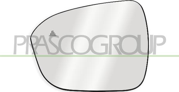 Prasco DS7047524 - Vetro specchio, Specchio esterno www.autoricambi360.it