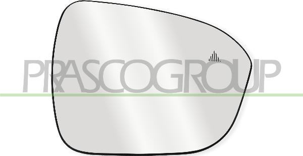 Prasco DS7047523 - Vetro specchio, Specchio esterno www.autoricambi360.it