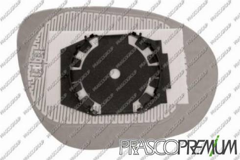 Prasco DS7007514 - Vetro specchio, Specchio esterno www.autoricambi360.it