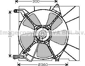 Prasco DW7514 - Ventola, Raffreddamento motore www.autoricambi360.it