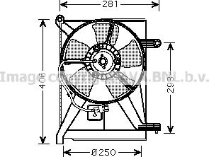 Prasco DW7510 - Ventola, Raffreddamento motore www.autoricambi360.it