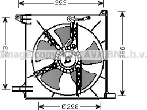 Prasco DW7513 - Ventola, Raffreddamento motore www.autoricambi360.it
