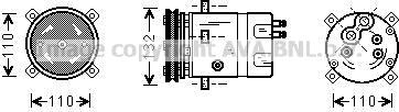 Prasco DWAK019 - Compressore, Climatizzatore www.autoricambi360.it