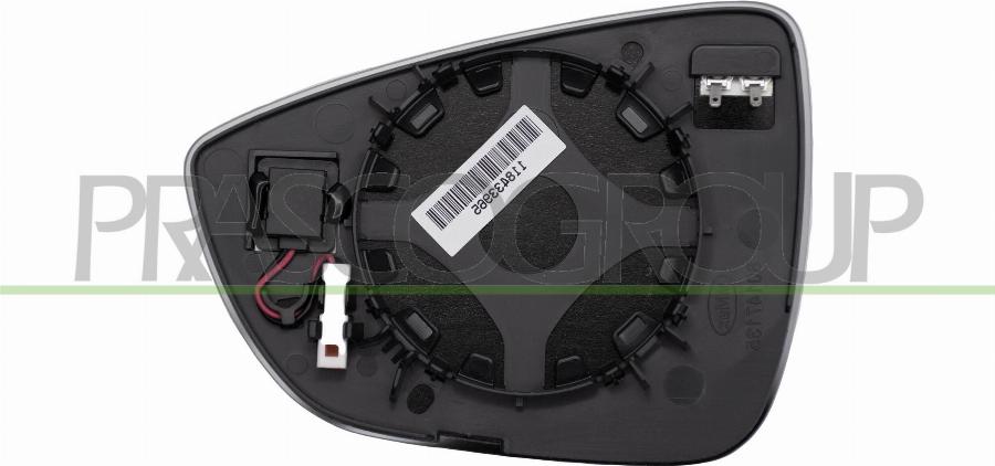 Prasco FD4327523 - Vetro specchio, Specchio esterno www.autoricambi360.it