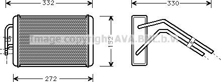 Prasco FD6291 - Scambiatore calore, Riscaldamento abitacolo www.autoricambi360.it