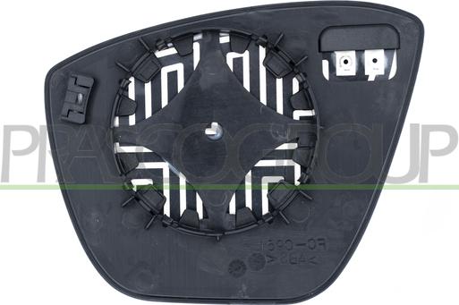 Prasco FD0107513 - Vetro specchio, Specchio esterno www.autoricambi360.it