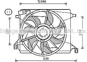 Prasco FD7560 - Ventola, Raffreddamento motore www.autoricambi360.it