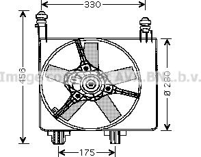 Prasco FD7524 - Ventola, Raffreddamento motore www.autoricambi360.it