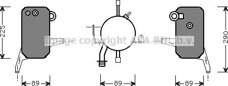 Prasco FDD119 - Essiccatore, Climatizzatore www.autoricambi360.it