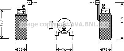 Prasco FDD296 - Essiccatore, Climatizzatore www.autoricambi360.it