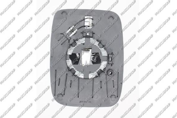 Prasco FT9007514 - Vetro specchio, Specchio esterno www.autoricambi360.it