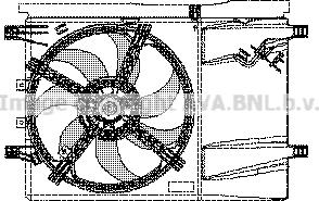 Prasco FT7532 - Ventola, Raffreddamento motore www.autoricambi360.it