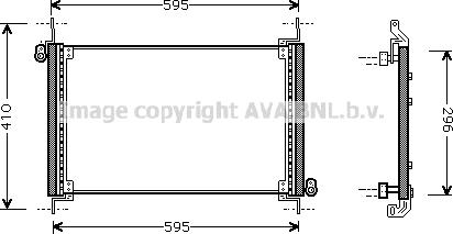 Prasco FTA5237 - Condensatore, Climatizzatore www.autoricambi360.it