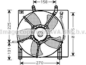 Prasco HD7534 - Ventola, Raffreddamento motore www.autoricambi360.it