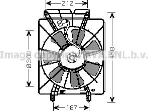 Prasco HD7533 - Ventola, Raffreddamento motore www.autoricambi360.it