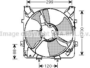 Prasco HD7522 - Ventola, Raffreddamento motore www.autoricambi360.it