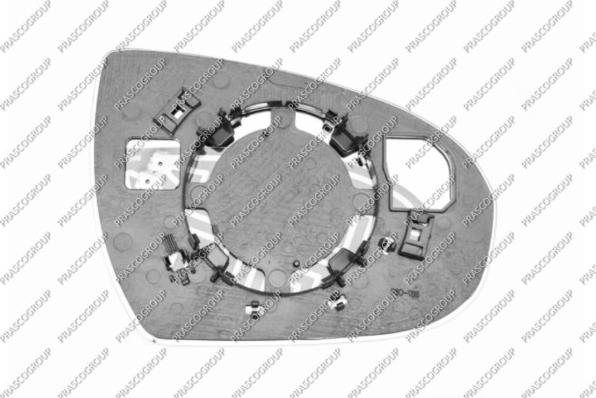 Prasco HN8067504 - Vetro specchio, Specchio esterno www.autoricambi360.it