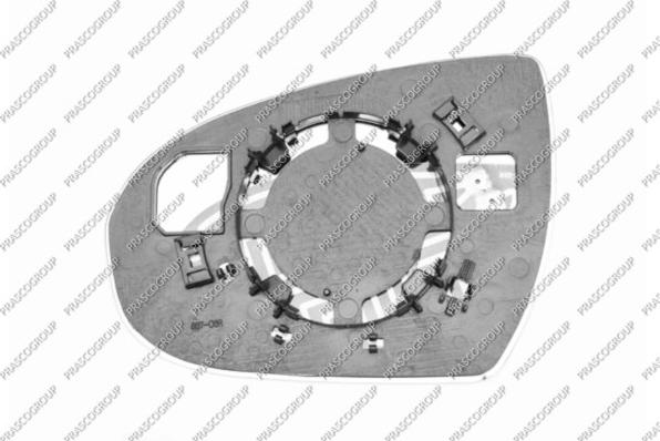 Prasco HN8067503 - Vetro specchio, Specchio esterno www.autoricambi360.it