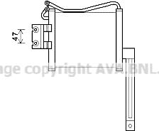 Prasco HY3331 - Radiatore olio, Cambio automatico www.autoricambi360.it