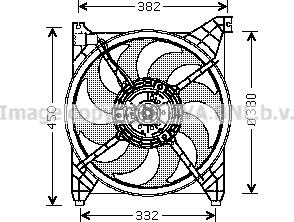 Prasco HY7505 - Ventola, Raffreddamento motore www.autoricambi360.it