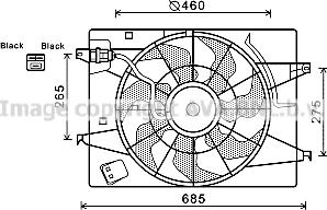 Prasco HY7533 - Ventola, Raffreddamento motore www.autoricambi360.it