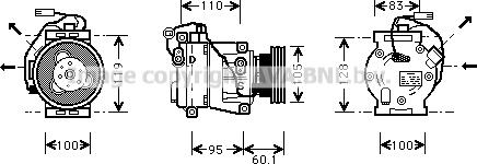 Prasco IVK064 - Compressore, Climatizzatore www.autoricambi360.it
