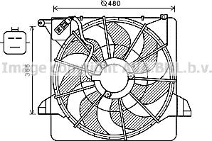 Prasco KA7540 - Ventola, Raffreddamento motore www.autoricambi360.it
