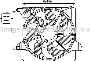 Prasco KA7541 - Ventola, Raffreddamento motore www.autoricambi360.it