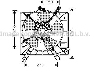 Prasco KA7505 - Ventola, Raffreddamento motore www.autoricambi360.it