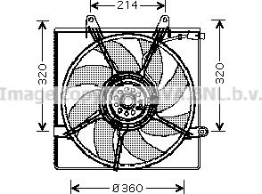 Prasco KA7508 - Ventola, Raffreddamento motore www.autoricambi360.it