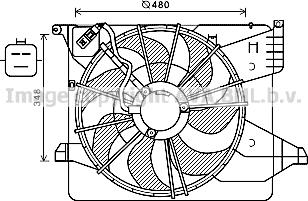 Prasco KA7539 - Ventola, Raffreddamento motore www.autoricambi360.it