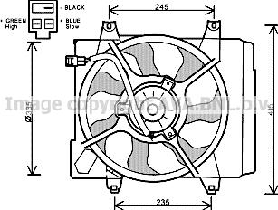 Prasco KA7521 - Ventola, Raffreddamento motore www.autoricambi360.it