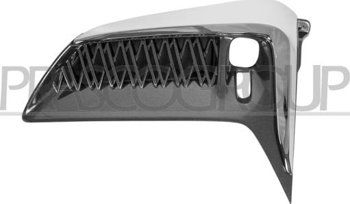 Prasco LS7202134 - Griglia di ventilazione, Paraurti www.autoricambi360.it