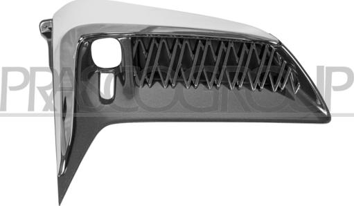 Prasco LS7202133 - Griglia di ventilazione, Paraurti www.autoricambi360.it