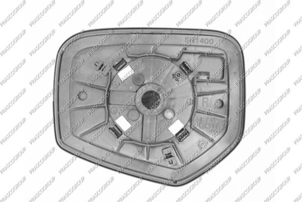 Prasco MB8247503 - Vetro specchio, Specchio esterno www.autoricambi360.it