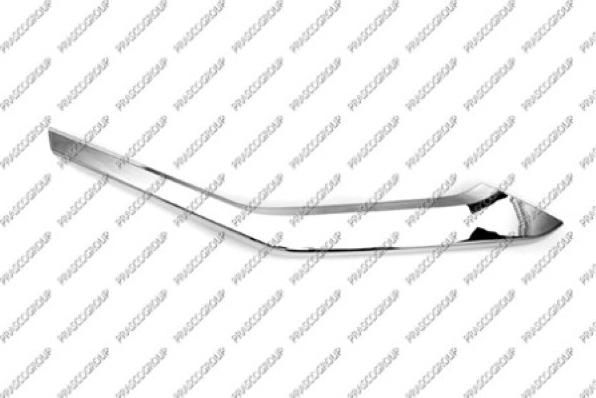 Prasco MB7051233 - Modanatura decorativa / protettiva, Paraurti www.autoricambi360.it