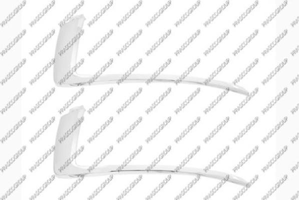 Prasco MB7051223 - Modanatura decorativa / protettiva, Paraurti www.autoricambi360.it