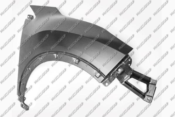 Prasco MB7053003 - Parafango www.autoricambi360.it