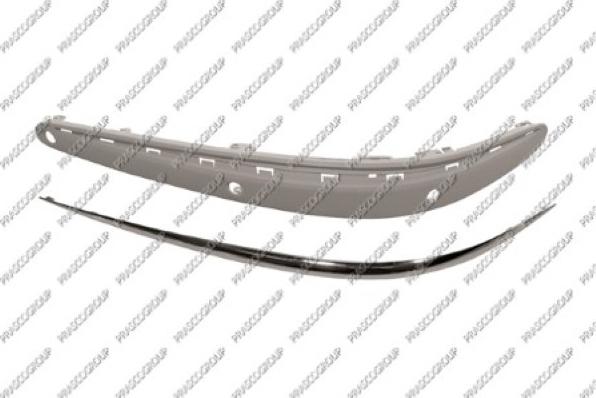 Prasco ME0391248 - Modanatura decorativa / protettiva, Paraurti www.autoricambi360.it