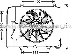 Prasco MS7502 - Ventola, Raffreddamento motore www.autoricambi360.it