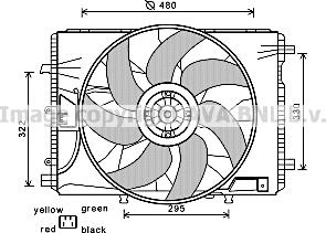 Prasco MS7522 - Ventola, Raffreddamento motore www.autoricambi360.it
