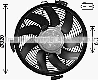 Prasco MS7722 - Ventola, Raffreddamento motore www.autoricambi360.it