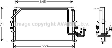 Prasco MT5149 - Condensatore, Climatizzatore www.autoricambi360.it
