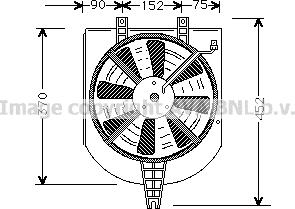 Prasco MT7501 - Ventola, Raffreddamento motore www.autoricambi360.it
