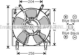 Prasco MT7515 - Ventola, Raffreddamento motore www.autoricambi360.it
