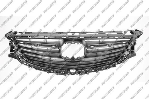 Prasco MZ0532001 - Griglia radiatore www.autoricambi360.it
