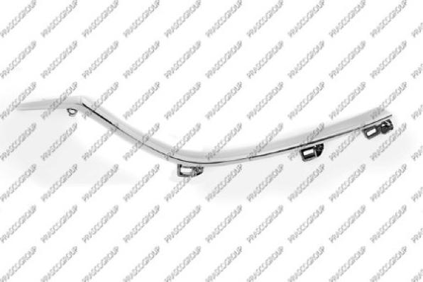 Prasco MZ0532203 - Modanatura decorativa / protettiva, Griglia radiatore www.autoricambi360.it