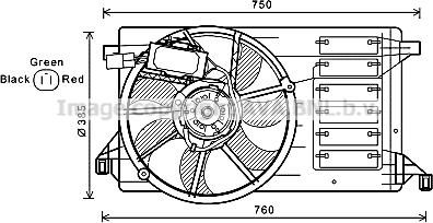 Prasco MZ7545 - Ventola, Raffreddamento motore www.autoricambi360.it