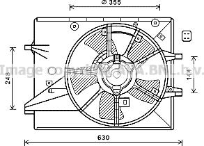 Prasco MZ7546 - Ventola, Raffreddamento motore www.autoricambi360.it