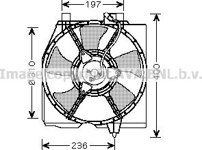 Prasco MZ7536 - Ventola, Raffreddamento motore www.autoricambi360.it